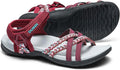 UBFEN Womens Hiking Sandals with Arch Support - Comfortable Outdoor