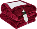 Heated Blanket Electric Throw with Sherpa - 10 Heat Levels 8H Auto-Off