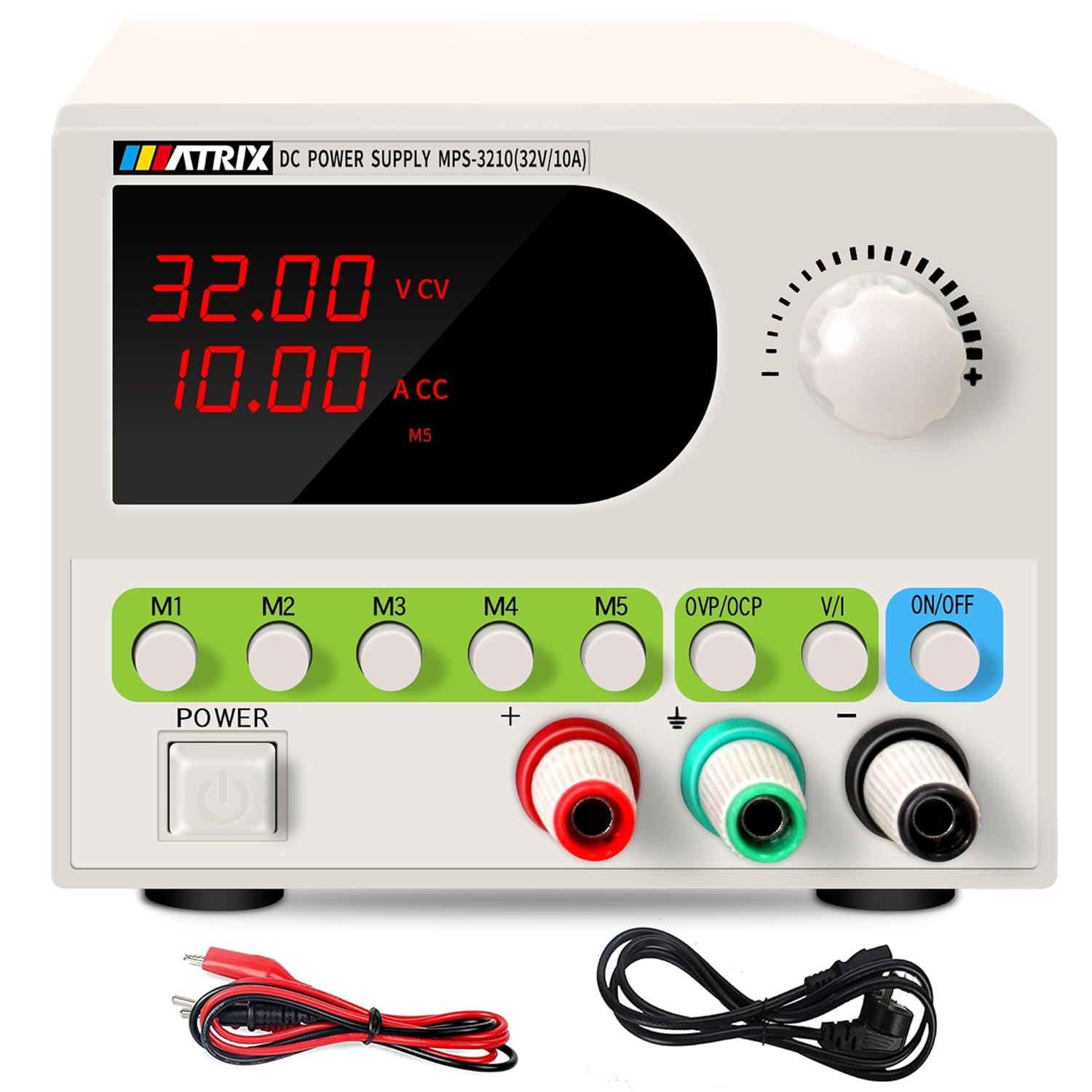 MATRIX DC Power Supply - 32V 10A Precision Control