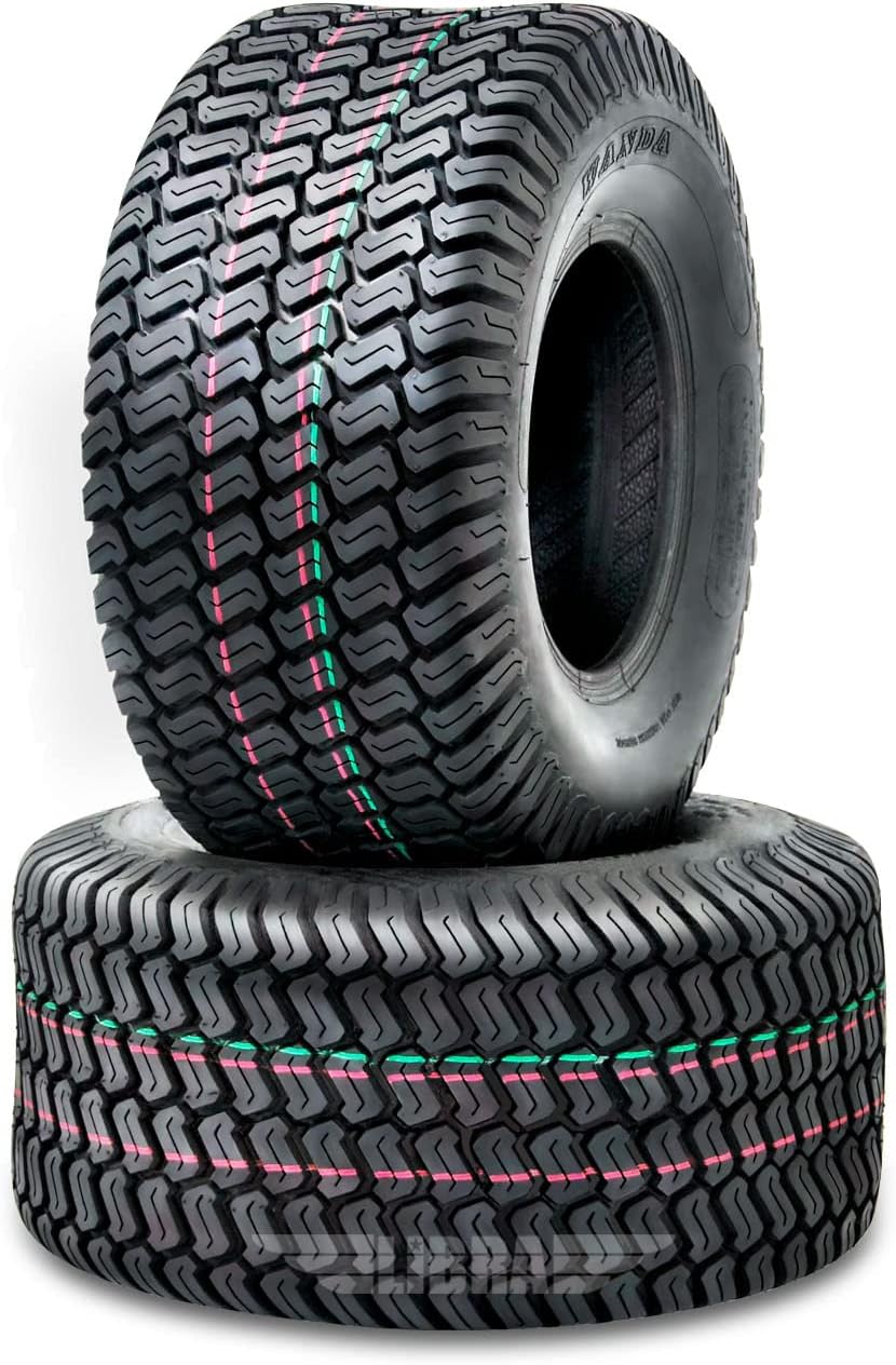 WANDA Set 2 18x9.50-8 Lawn Mower Utility Cart Turf Tires