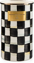 MACKENZIE-CHILDS Enamel Utensil Holder - Courtly Check Countertop