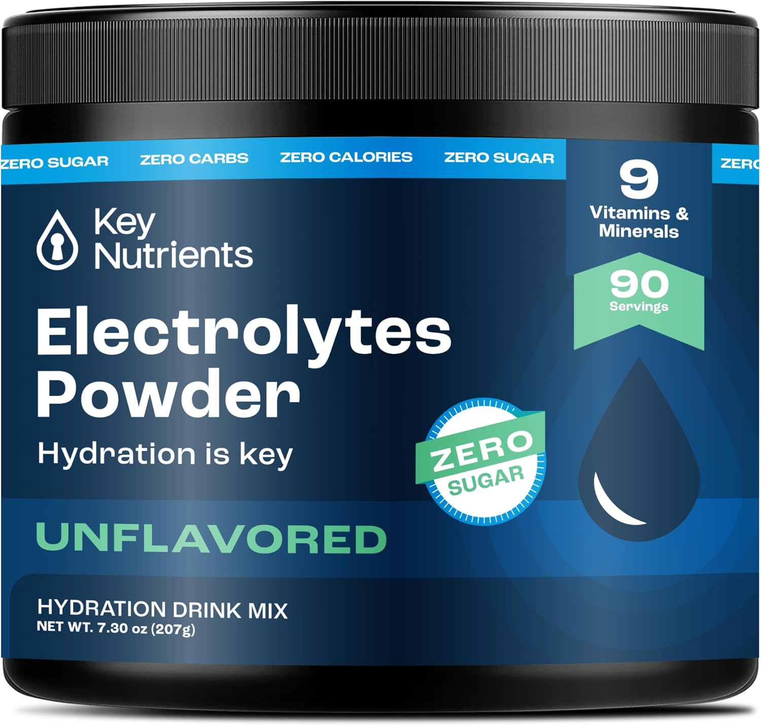 KEY NUTRIENTS Electrolytes Powder for Ultimate Hydration Needs