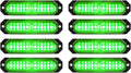 Ultra Slim 12-LED Strobe Lights for Emergency Vehicle Safety