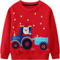 Toddler Boys Girls Christmas Sweatshirt Santa Claus Pullover - Cozy