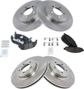 TRQ Brake Pad & Rotor Kit for 2003-2005 Lincoln Aviator