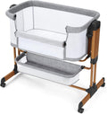 Ezebaby 3-in-1 Baby Bassinet - Versatile Bedside Sleeper and Rocker