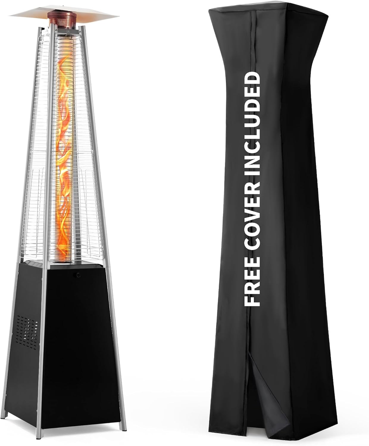Pamapic 48,000 BTU Pyramid Heater - Luxe Outdoor Warmth