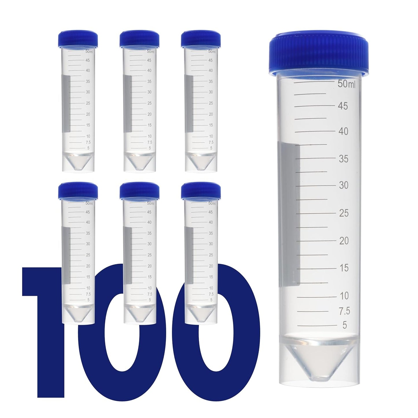 Self Standing Centrifuge Tubes 50mL for Reliable Lab Use