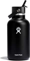 Hydro Flask Insulated Water Bottle with Wide Straw Lid - 64 Oz