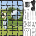 NQB Golf Practice Net with Steel Hanging Kit & 33ft Rope - Durable