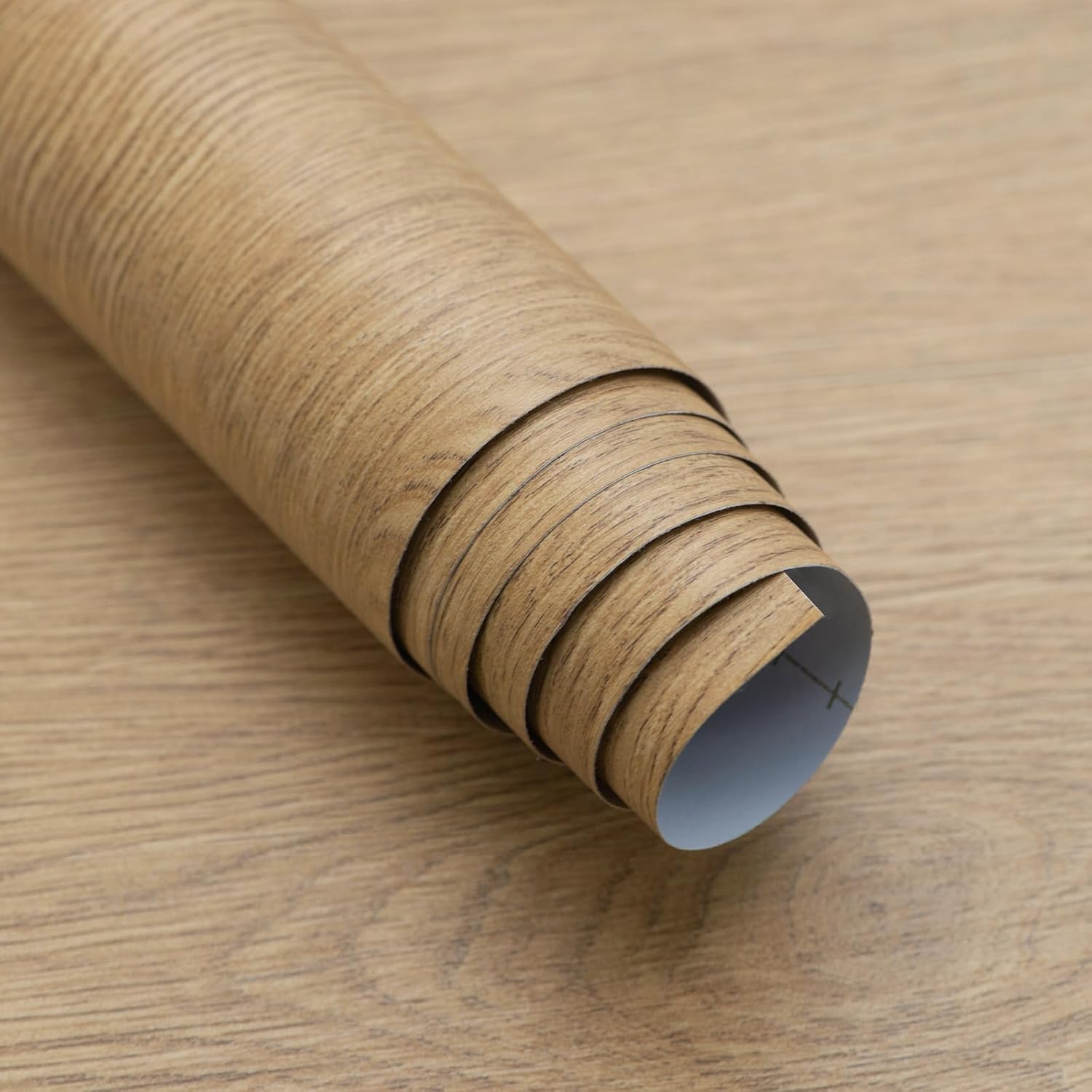 15.74x354 Extra Thick Natural Wood Textured Wallpaper Roll