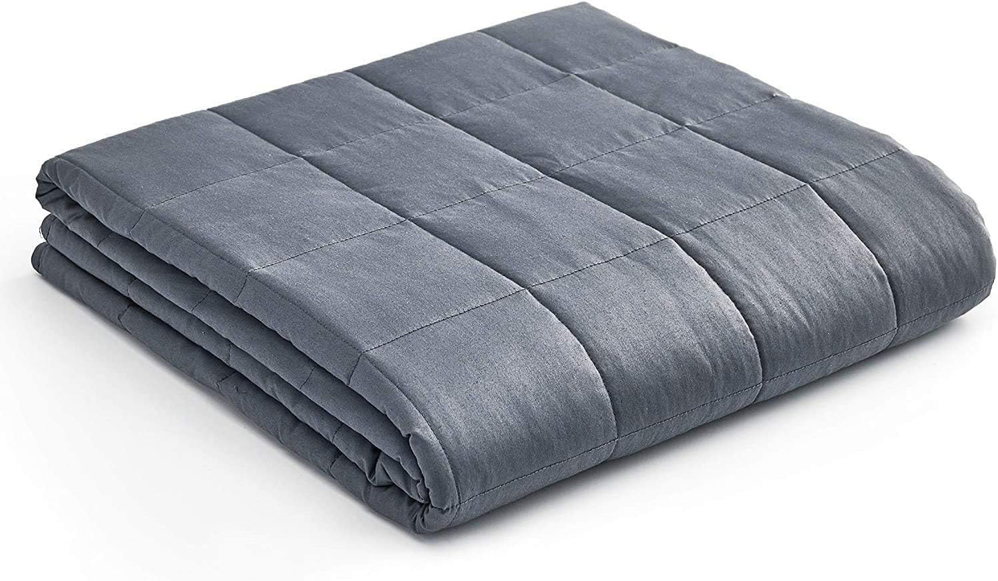 YnM Premium 80x87 Inch Heavy Weighted Blanket for Couples