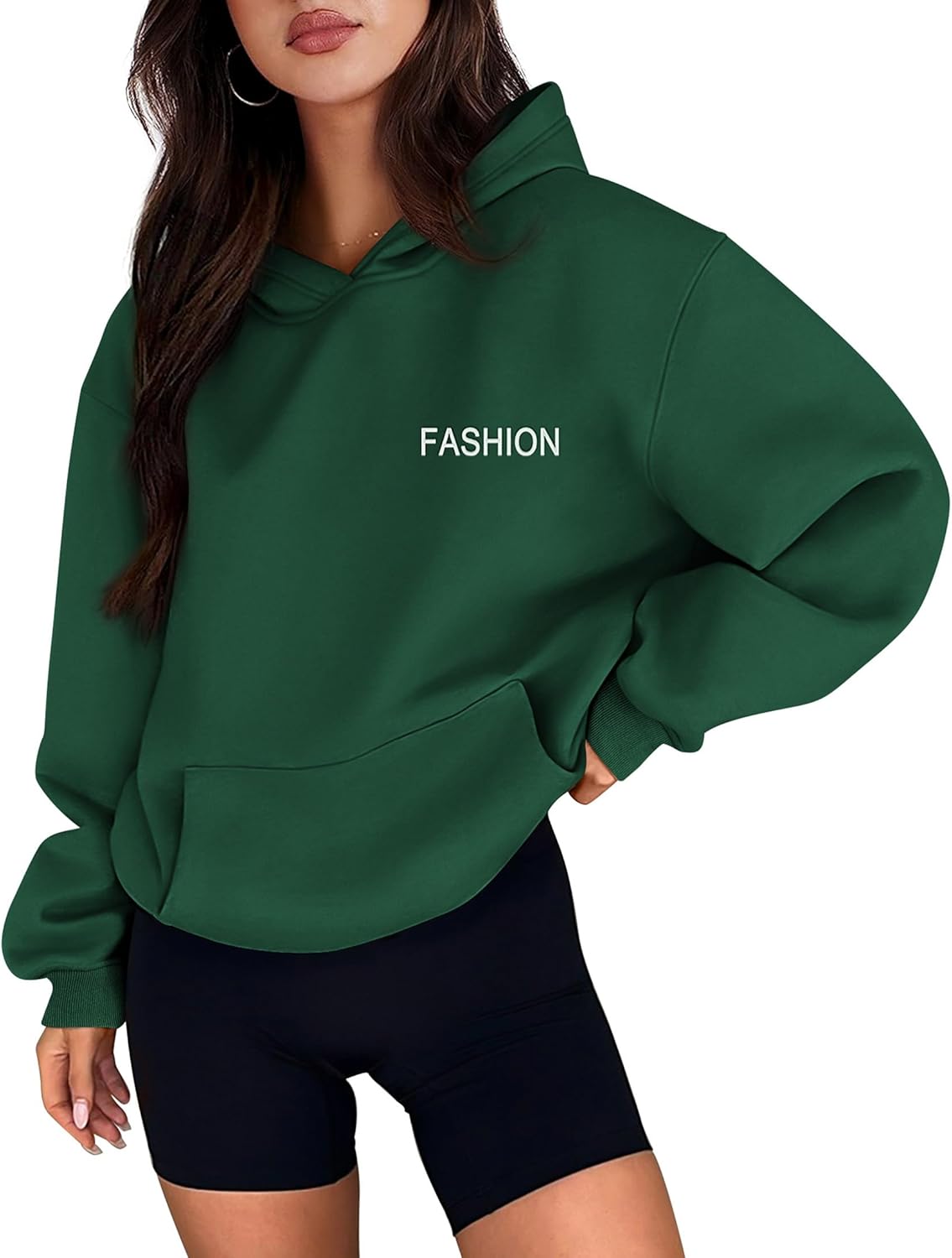 PRETTYGARDEN Oversized Hoodie 2024 - Cozy Fall Style