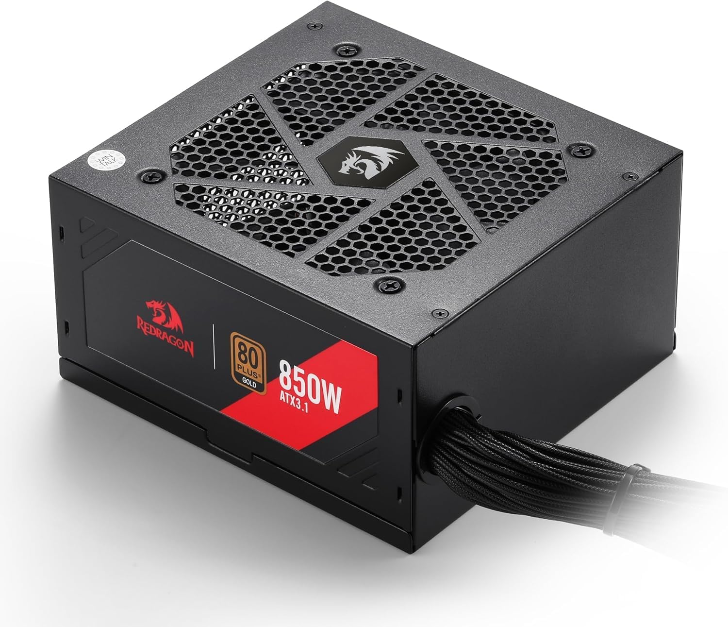 Redragon RGMS-850W PRO 80+ Gold Power Supply for Gamers