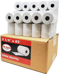 2 1/4 in x 85 ft Thermal Paper Receipt Rolls - Bulk Pack