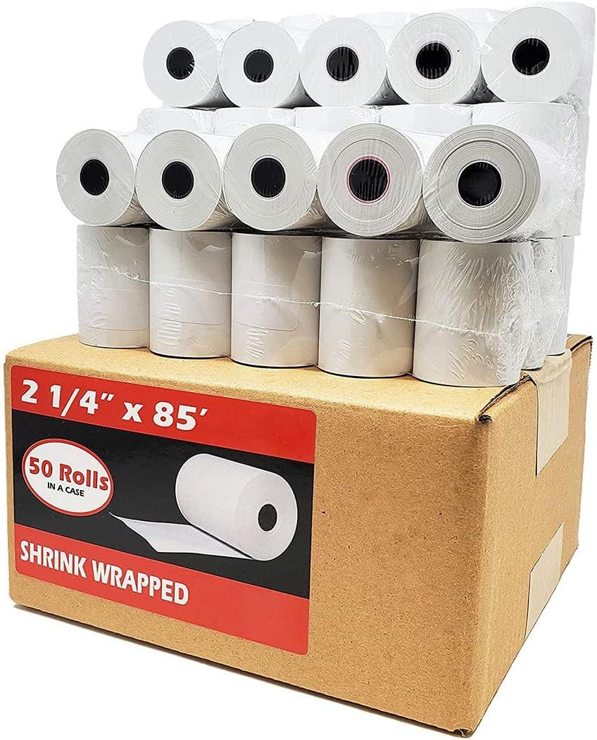 Premium Quality Thermal Paper Receipt Rolls for Credit Terminals