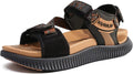 Womens Orthopedic Walking Sandals with Adjustable Leather Straps