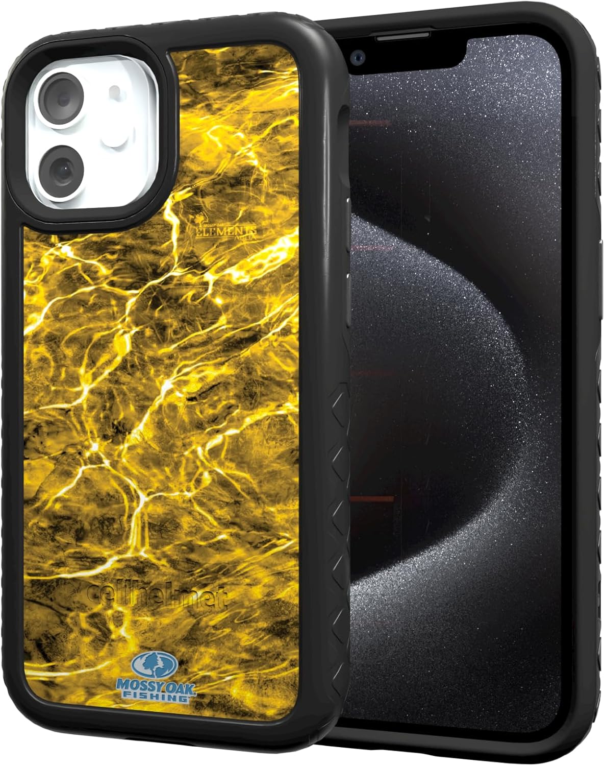 cellhelmet Mossy Oak Dual-Layer Case for iPhone 13 Mini - Onyx Black