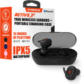 HyperGear True Wireless Earbuds - IPX5 Waterproof Sound