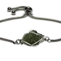 Genuine Moldavite Crystal Bracelet for Women - High Vibration Gift