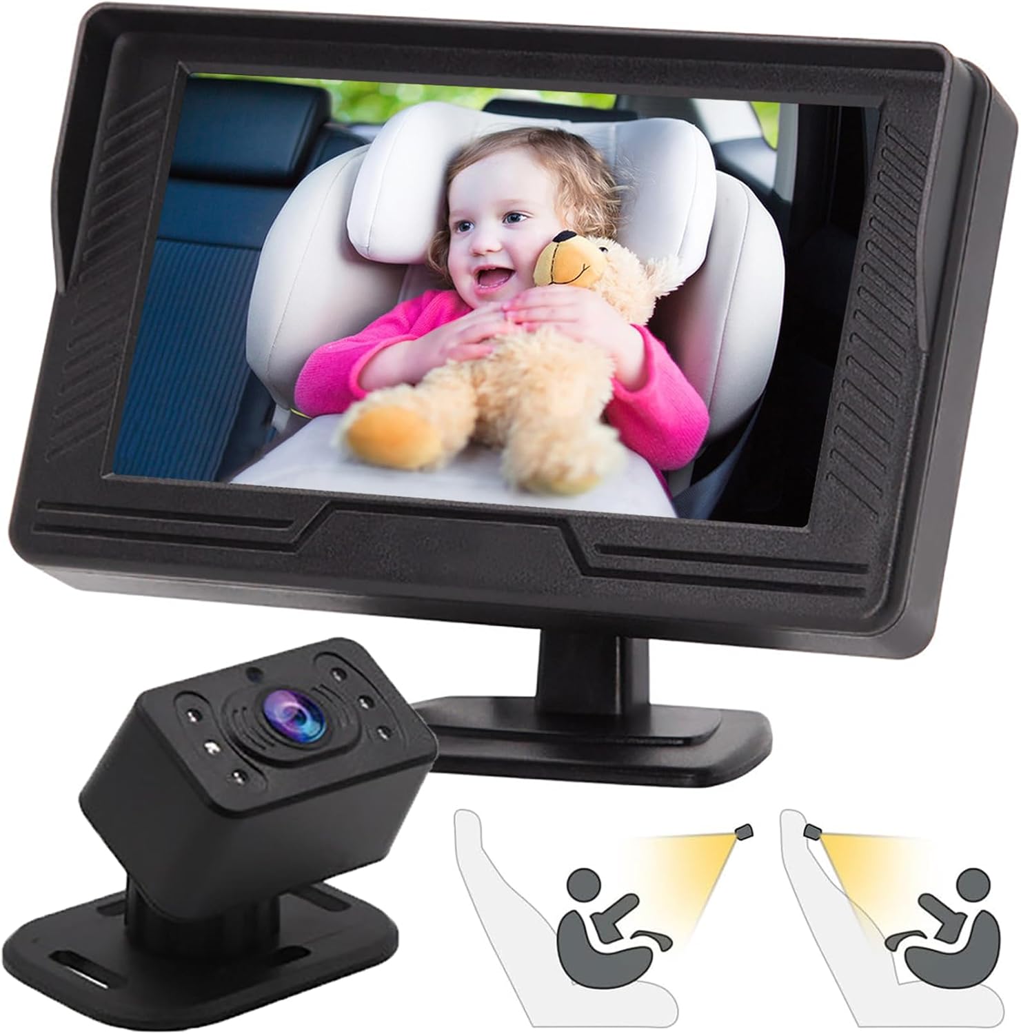 HD 1080P Night Vision Baby Car Camera