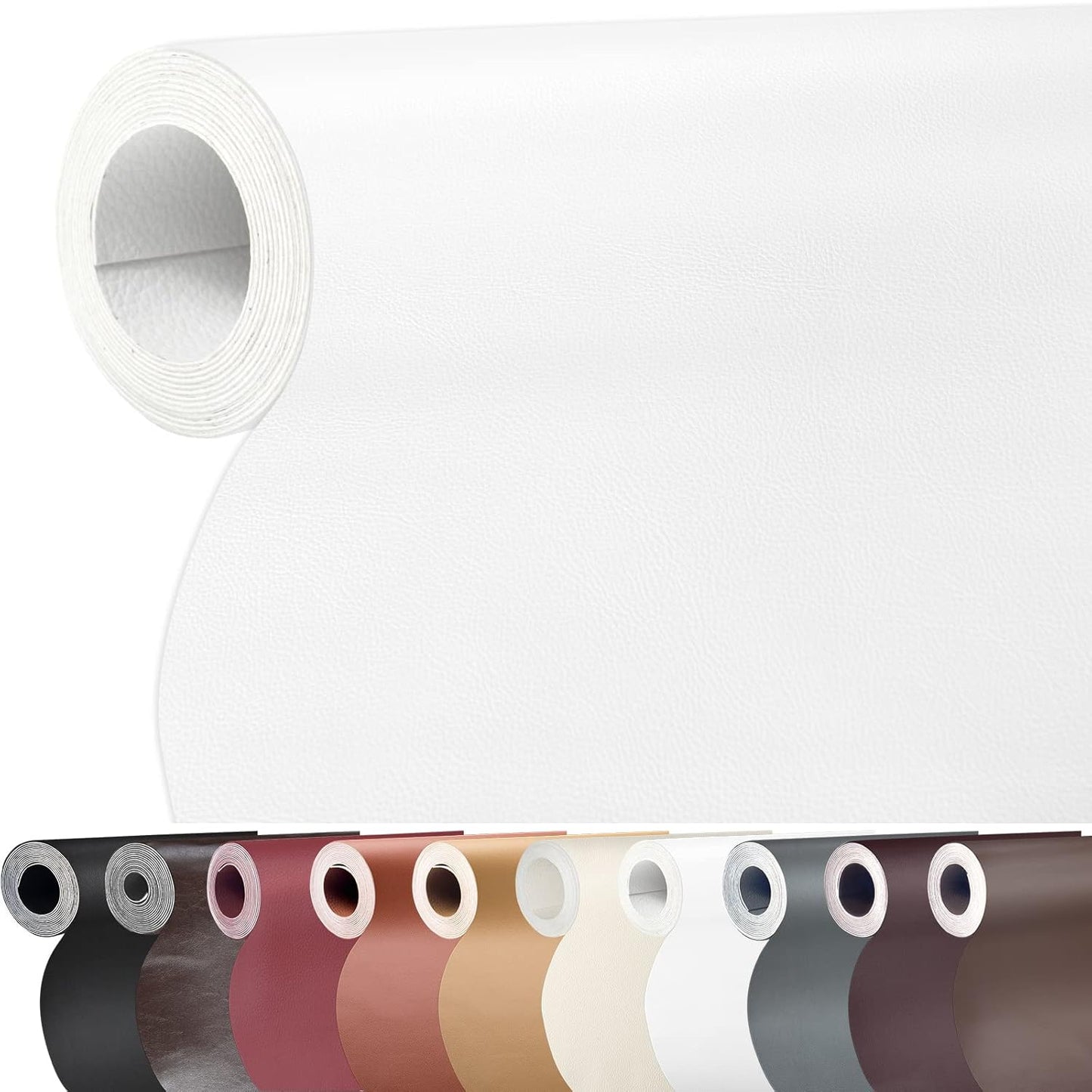 Large Self-Adhesive Leather Repair Patch for Furniture and Cars