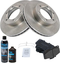 TRQ Front Brake Pad & Rotor Kit Compatible with 1992-1998 Toyota