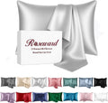 Grey Mulberry Silk Pillowcase for Acne Prone Skin - Cooling 22 Momme