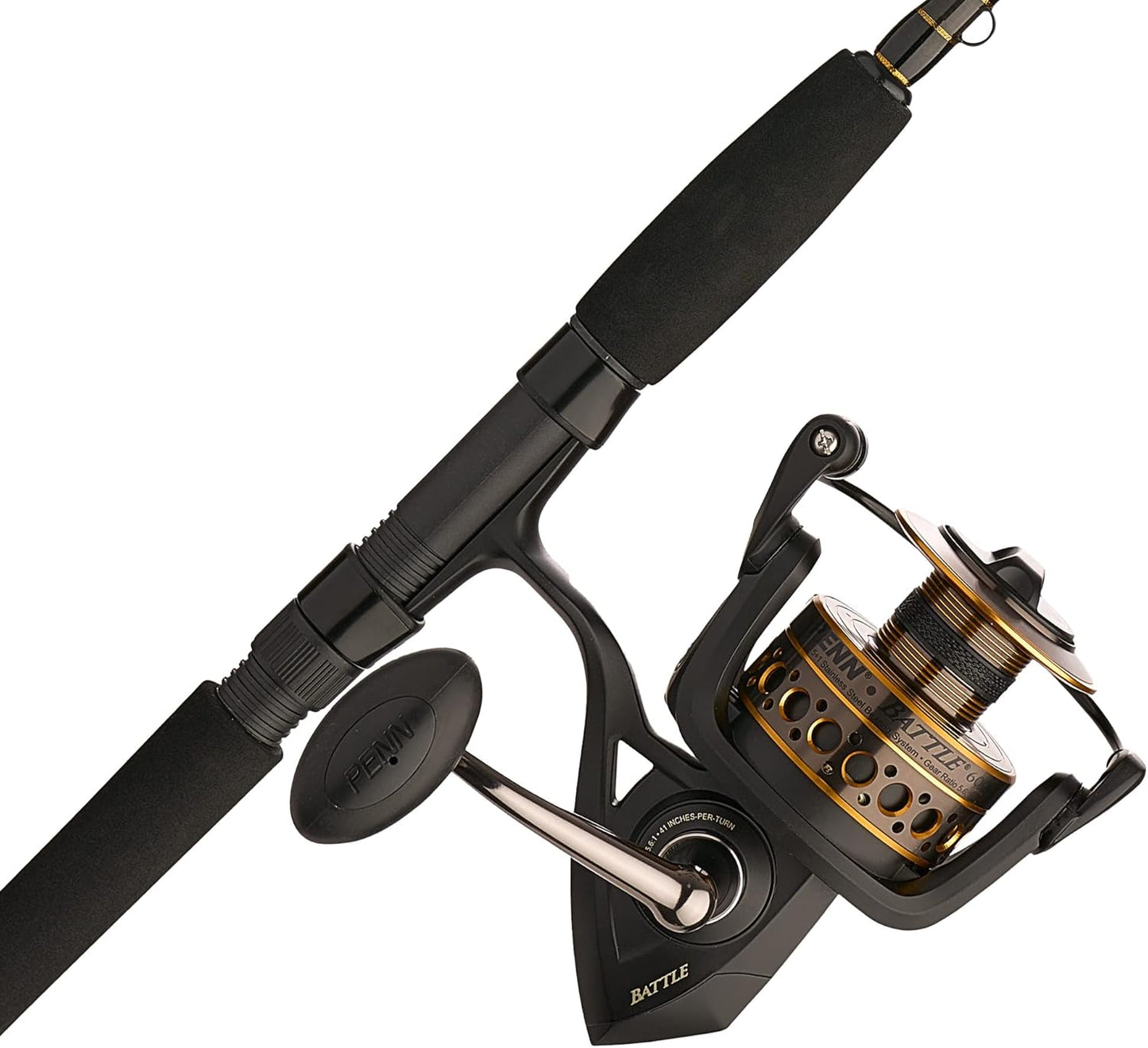 PENN Battle Spinning Reel and Fishing Rod Combo for Anglers
