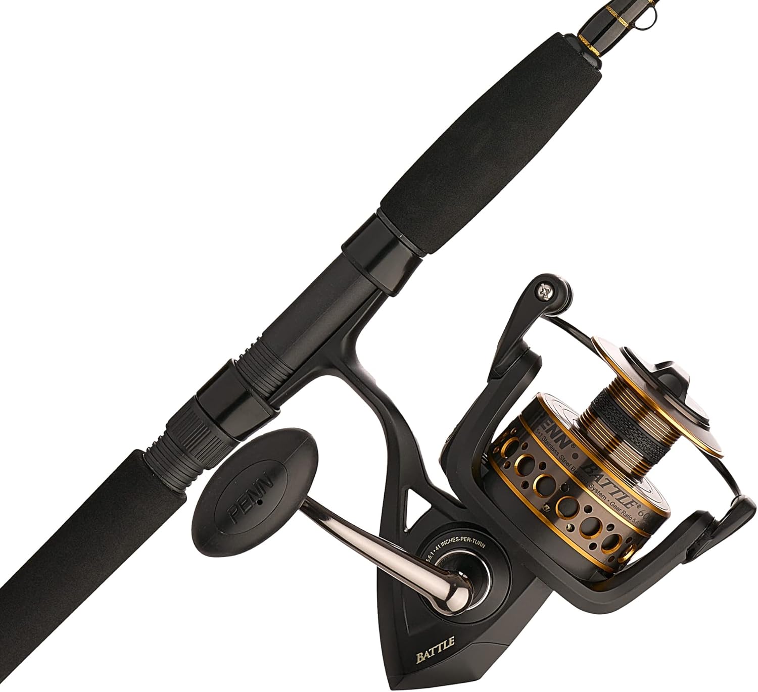PENN Battle Spinning Reel and Fishing Rod Combo for Anglers