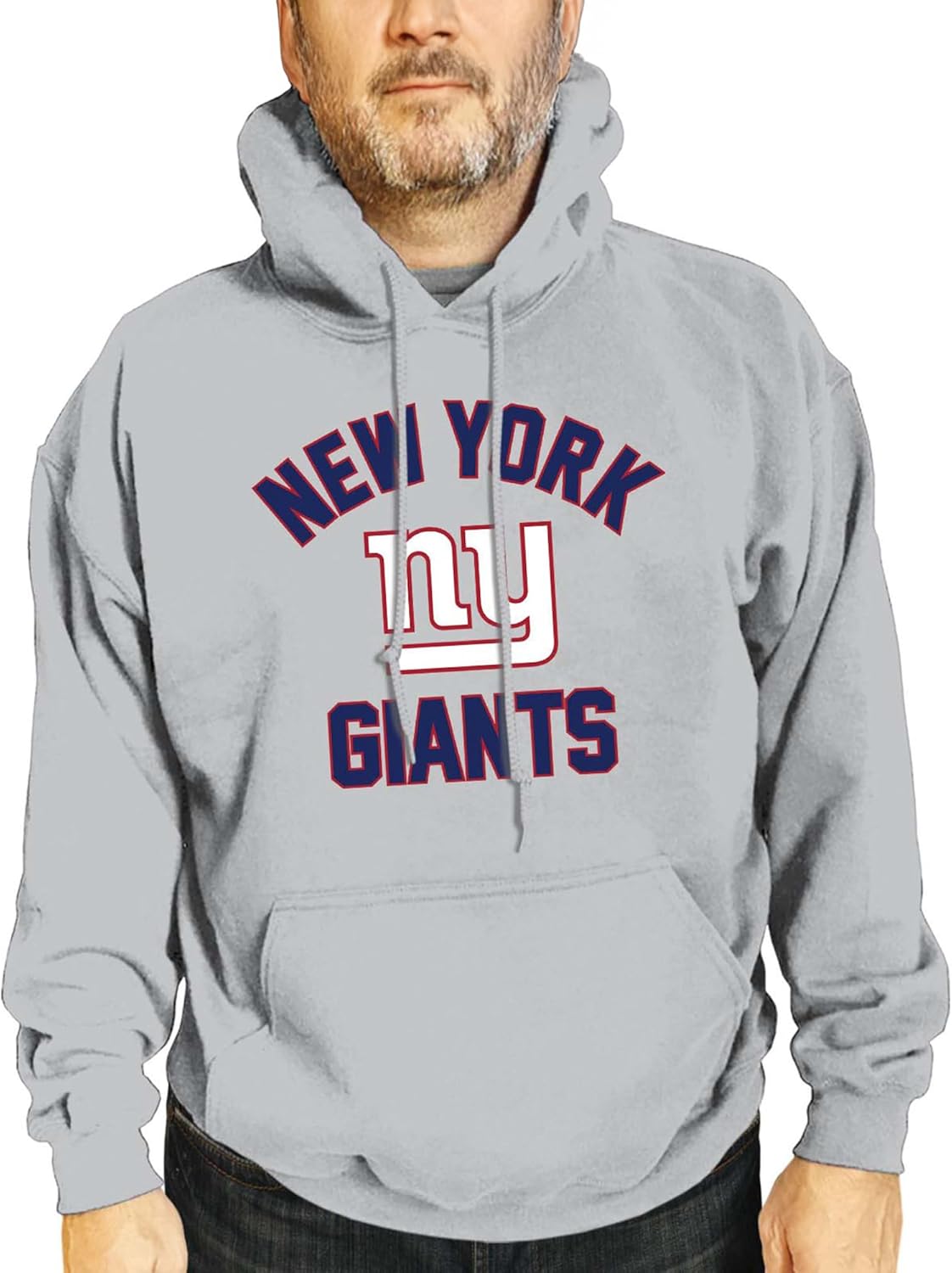 New York Giants Adult Gameday Hooded Sweatshirt for Fans