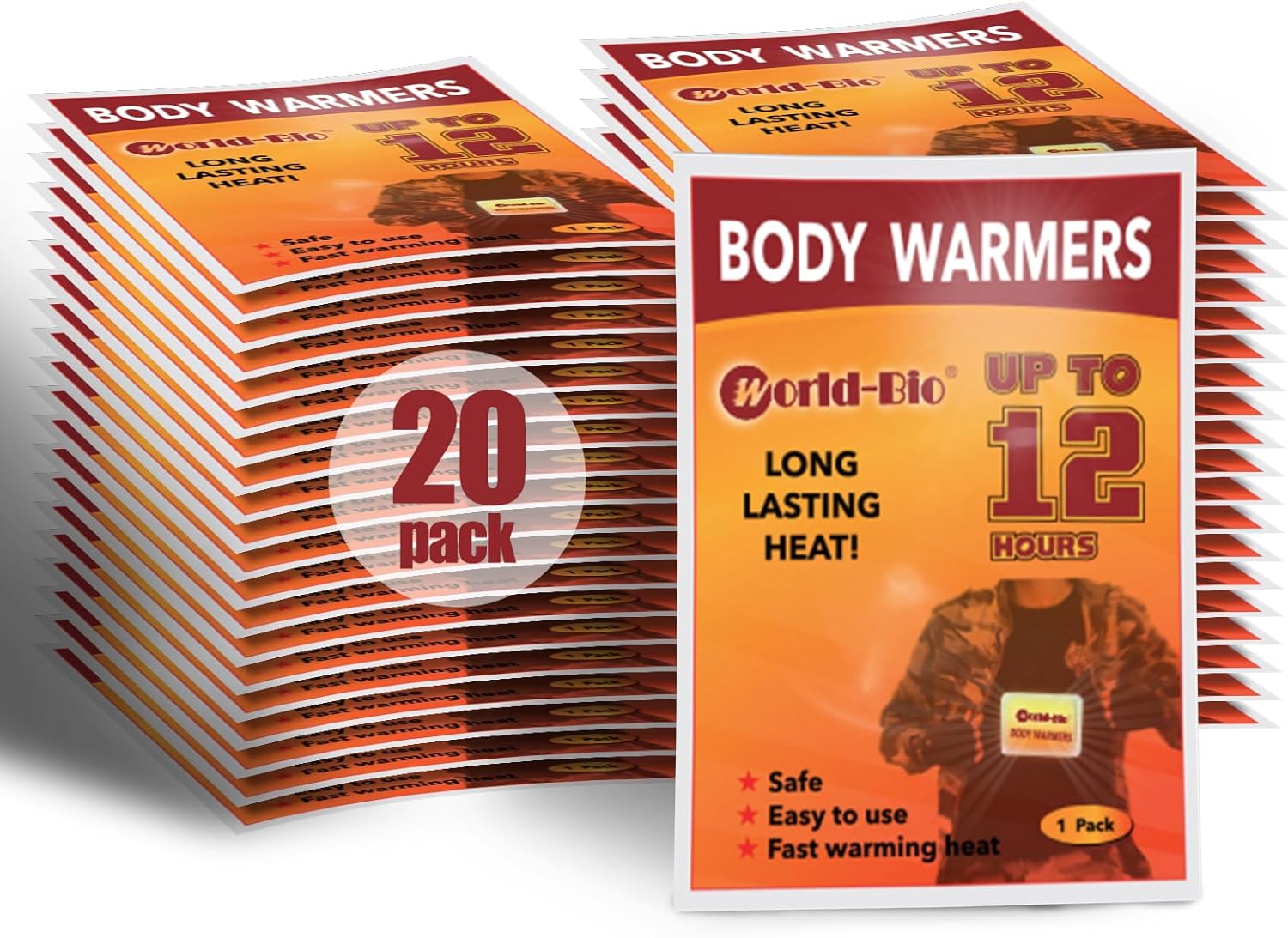 Mega Heat Relief Pads for All! MR.ICE 12-Hour Warmth Stickers
