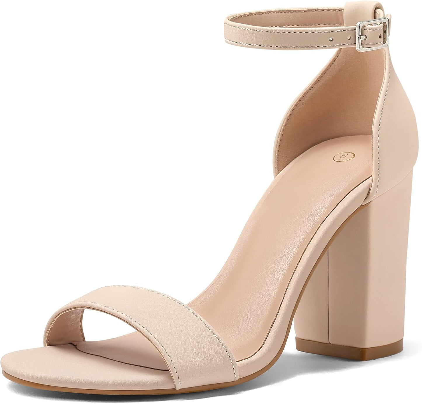 COASIS Women's Chunky Block Heels Open Toe Ankle Strap Sandals