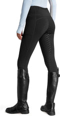 FitsT4 Sports Women's Winter Riding Breeches - Warm Full-Seat Tights