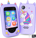 Kids Smart Phone for Girls Unicorn Toy Phone with 2.8in Touchscreen