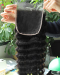 BEEOS Deep Wave 5x5 Lace Closure for Natural Hairline Look