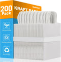 Small Kraft Paper Gift Bags 200pc - Sturdy Small Favor Bags