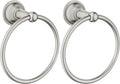 Moen Sage Single Post Bathroom Hand-Towel Ring (Pack of 2) - Durable
