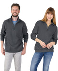 Charles River Crosswind Quarter Zip Sweatshirt - Travel Ready Comfort