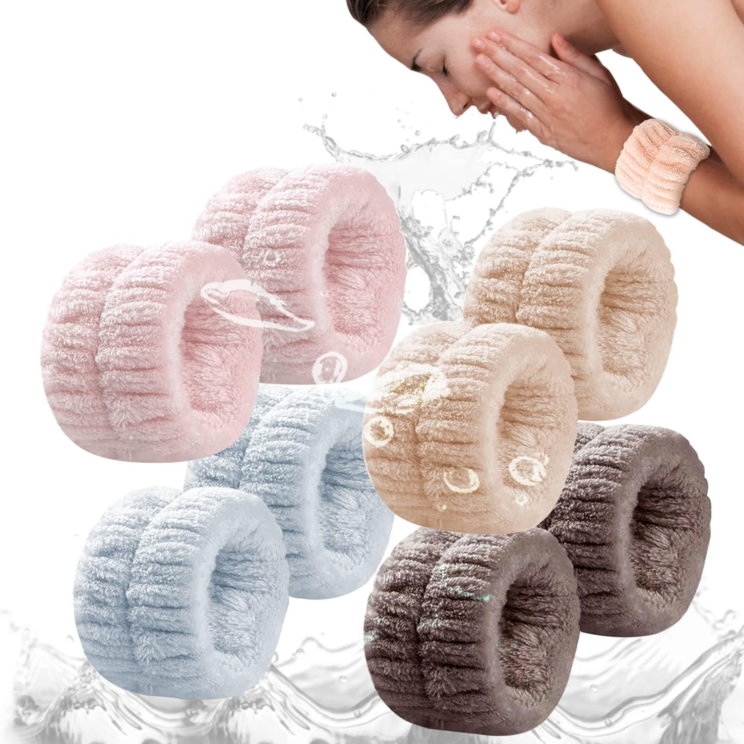 TEGOOL Absorbent Microfiber Wrist Towel