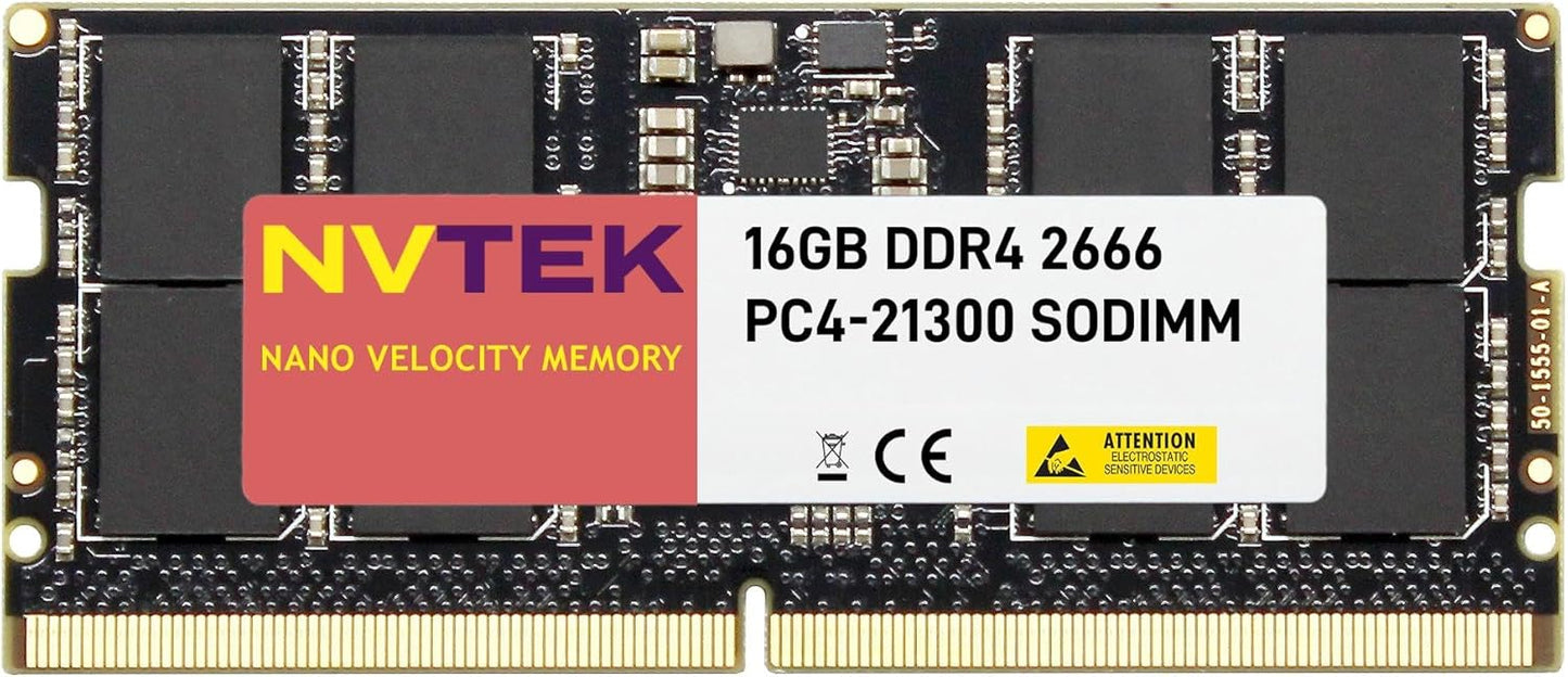16GB DDR4 2666MHZ SODIMM Laptop Memory for Enhanced Performance