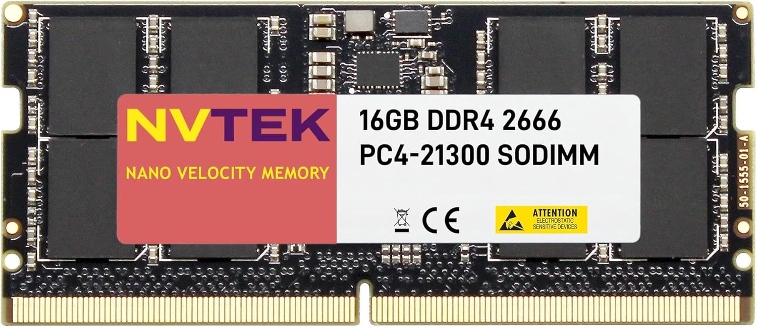 16GB DDR4 2666MHZ SODIMM Laptop Memory for Enhanced Performance