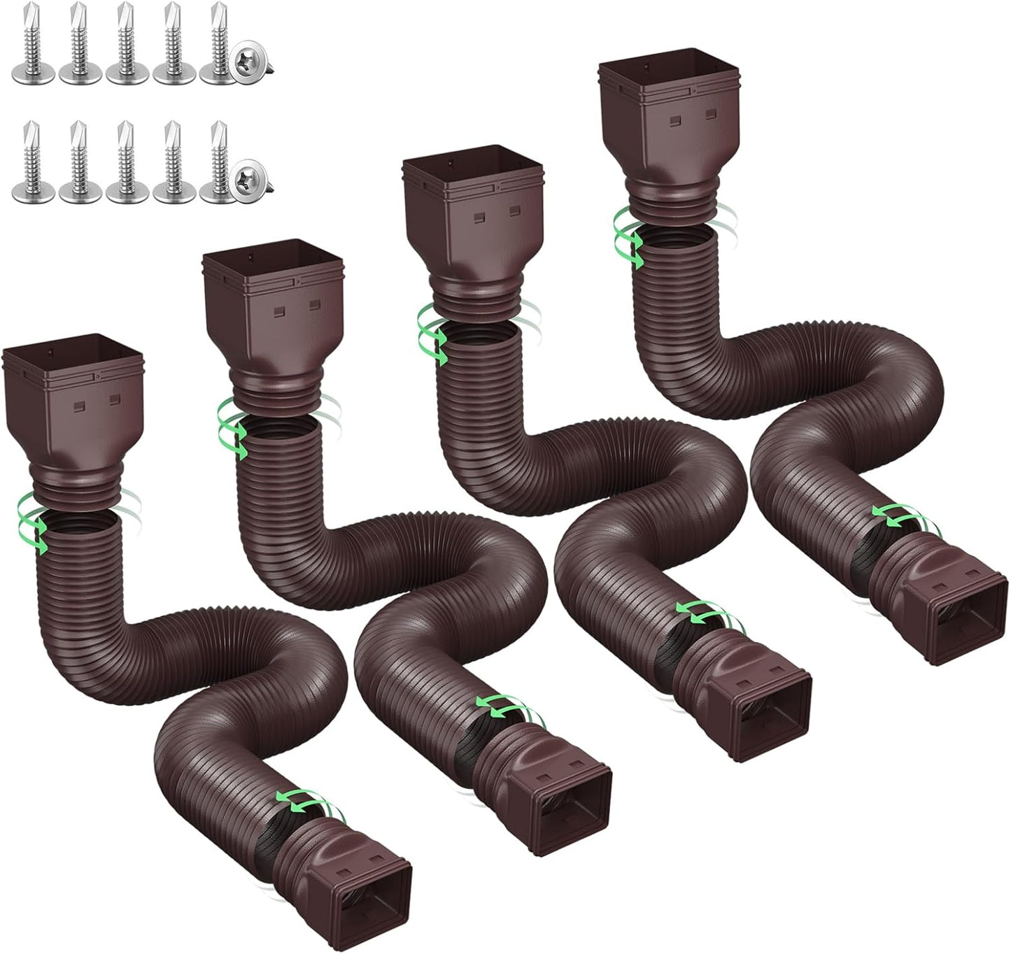 Rain Gutter Downspout Extensions for Effective Drainage Solutions