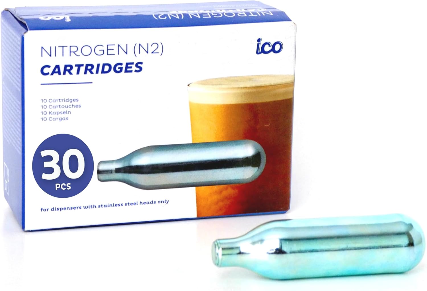 ICO Nitrogen Cartridges: Elevate Your Cold Brew
