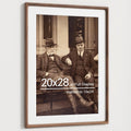 Heimlove 20x28 Picture Frames in Natural Walnut for Display