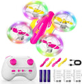 LED RC Drone for Kids 6+ - Easy One-Touch Flight and LED Night Shows