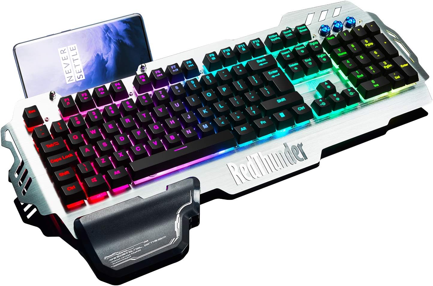 RedThunder K900 Gaming Keyboard: RGB Backlit Ergonomic Design