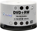 Smartbuy 200 Pack Blank DVD+RW 4X 4.7GB Rewritable Media Discs
