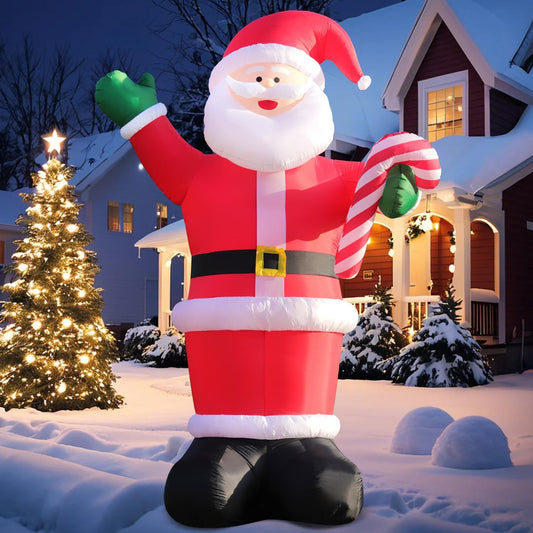 14 FT Huge Christmas Inflatable Santa Claus for Holiday Decor
