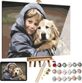 Custom Paint by Numbers for Adults - Personalized Photo Kits for Home